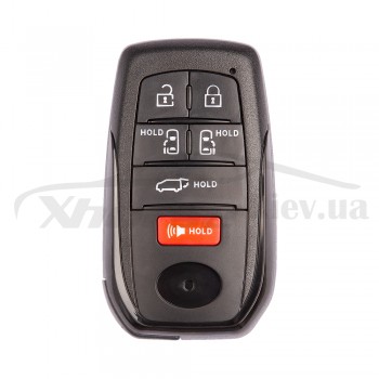 Корпус smart ключа Toyota (Sienna 2021 8990H-08010) 5+1 but TOYO30/TOY48